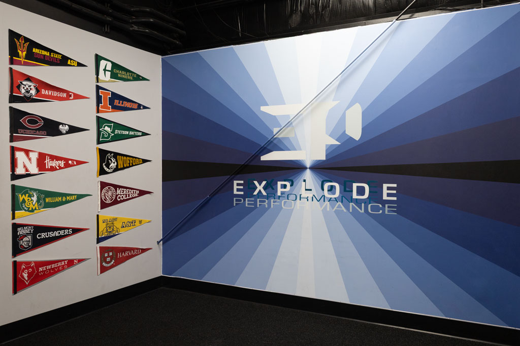 explode performance room
